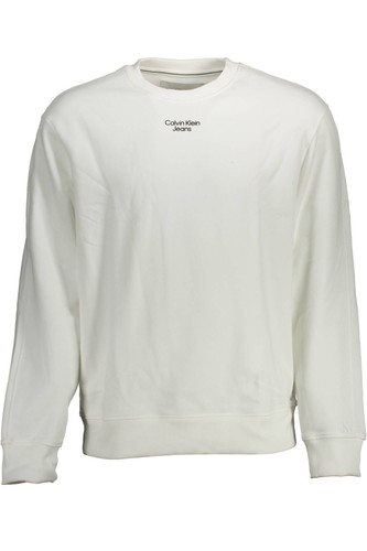 Felpa calvin klein bianco - felpa,