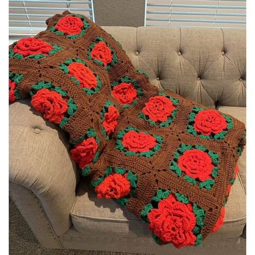 Granny square coperta - granny,