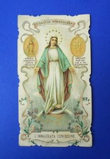 Santino Santa Lega Eucaristica 335 Raro Immacolata Concezione