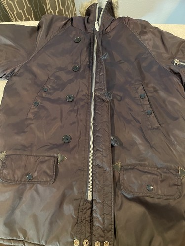 Parka vintage jeantex marrone - vintage,