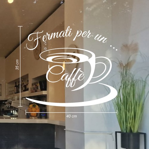 Wall sticker adesivo vetrine - sticker,