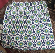 Vintage 1970s Lot Of 2 Fabrics