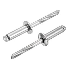 25Pz 1/4"x3/4" 304 Rivetti