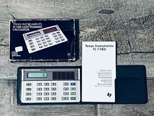 Calcolatrice vintage TEXAS