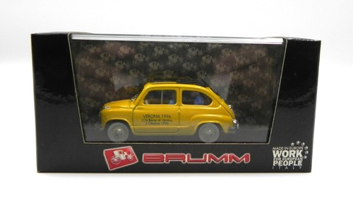 Brumm fiat 600 1956 borsa - fiat,