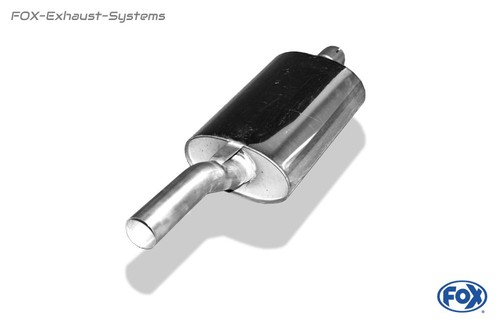 Silenzioso inox bmw serie - inox,