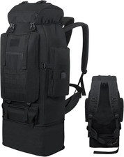 80L Zaino Tattico Militare per Escursionismo Da Campeggio, Zaini Da Viaggio Di G