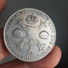 Moneta Da Collezione In Argento Austria Scudo Delle Corone Francesco II Bb 