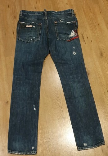 Jeans uomo dsquared2 indaco - dsquared2,