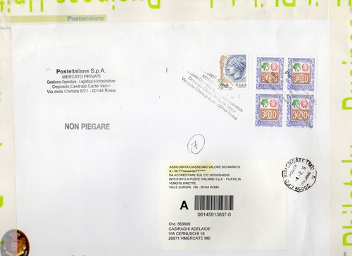 Italia busta rac ass - -,