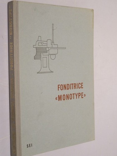 Fonditrice monotype manuale - fonditrice,