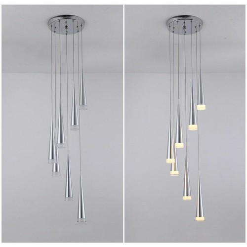 Lampada sospensione moderna - a,