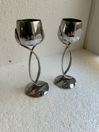 Coppia calici metallo - calici,