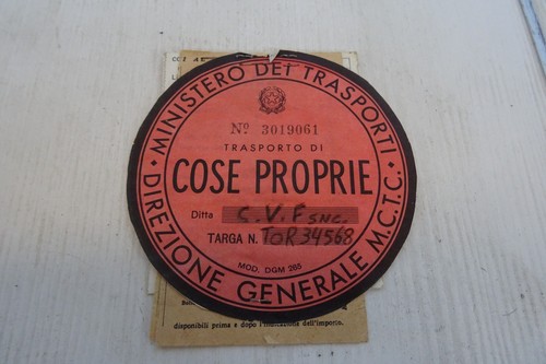 Bollo tassa circolazione - bollo, di