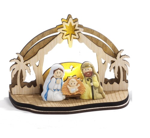 Presepe gruppo natività - presepe,