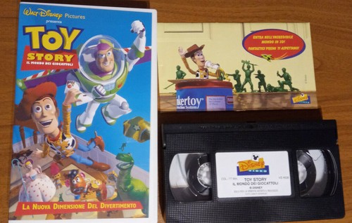 Toy story vhs - story, originale