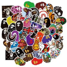 50Pcs Hypebeast BAPE Stickers