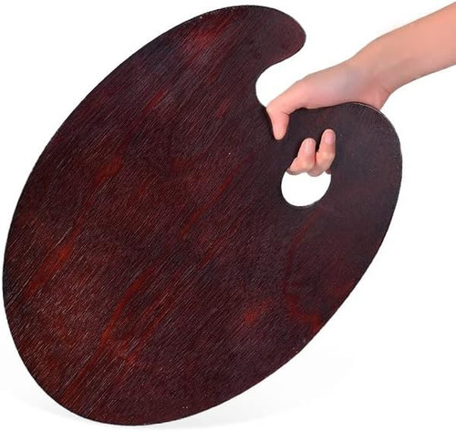 Tavolozza ovale legno di - ovale,