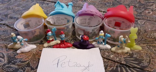 Lotto casette puffi - casette, happy