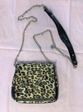 Borsa a tracolla Jennifer Lopez borsa stampa leopardata vendita al dettaglio $59 nuova senza etichette