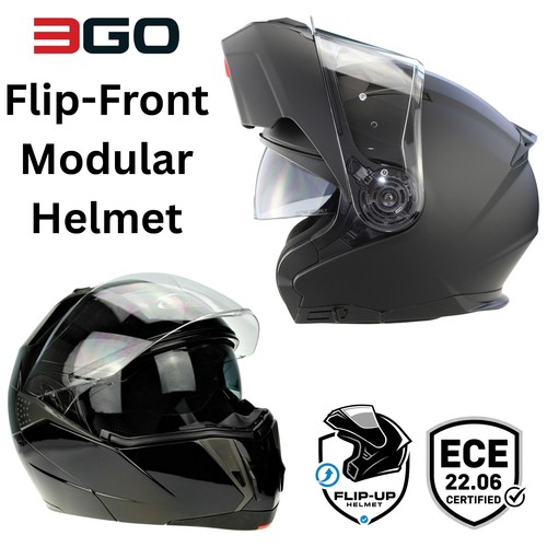 Casco modulare flip moto - casco, flip-up