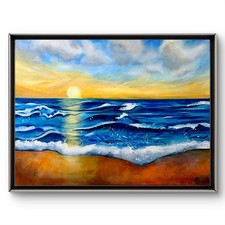 Quadro Dipinto A Olio Su Tela Painting Firmato