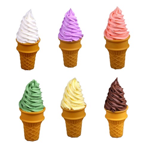 Finto cono gelato - cono, decorativo