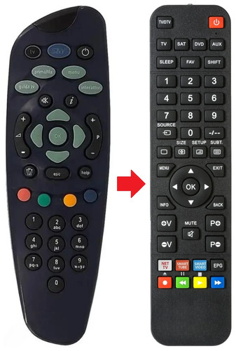 Telecomando adatto per amstrad - telecomando,
