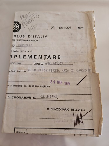 Foglio complementare - ,