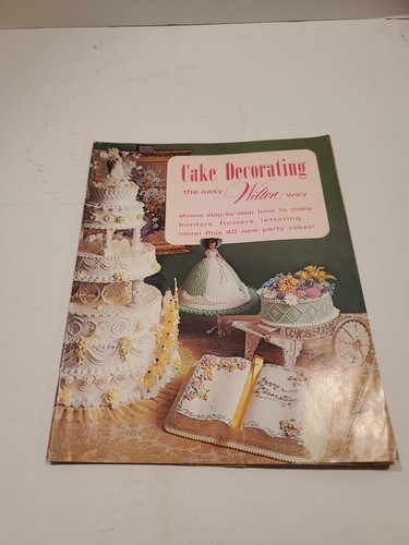 Vtg wilton 1973 cake - vtg,