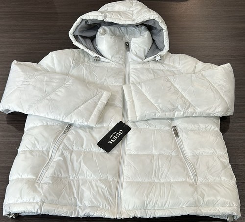 Guess giacca bianca manica - giacca,