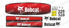 Bobcat 328 D Stickers adesive kit Completo