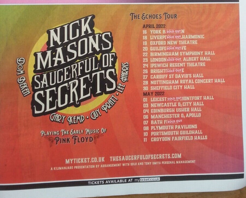 Nick mason echoes - nick,