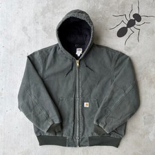 Carhartt J140 DGR green hooded
