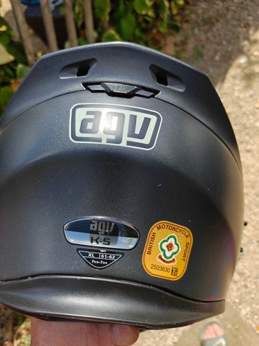 Casco moto agv nero - agv,