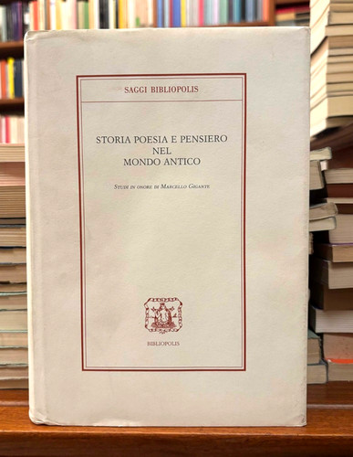 Storia poesia pensiero - e,