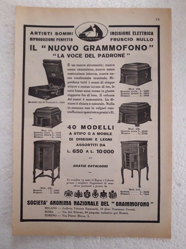 Ritaglio giornale pubblicità - giornale,