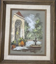 Quadro Myrl D'Arcy firmato
