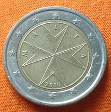 moneta 2 euro rara Malta 2010.