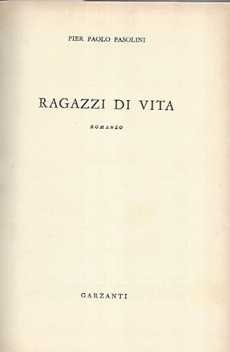 Ragazzi vita - ragazzi, di