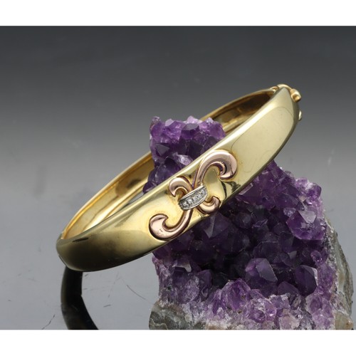 Bracciale rigido oro - rigido, in