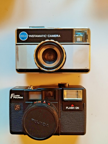 Fotocamera vintage set 2 - vintage,