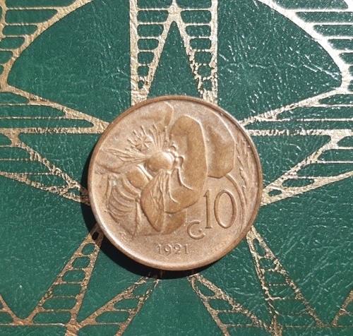 Centesimi 1921 - ($), 10