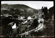 Magic Lantern Slide MOUNTAIN