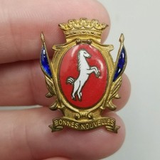 Spilla stemma cavallo bianco