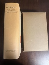 LE ORIGINI TESTI LATINI PROVENZALI  - LETTERATURA ITALIANA - RICCARDO RICCIARDI