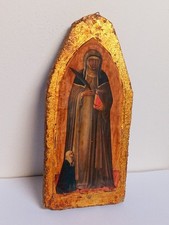 Quadro antico in foglia d'oro