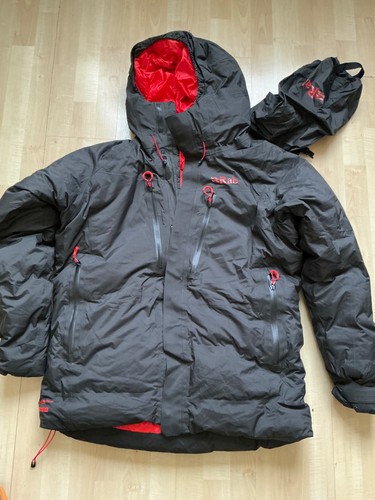 Giacca nera rab - nera, puffer