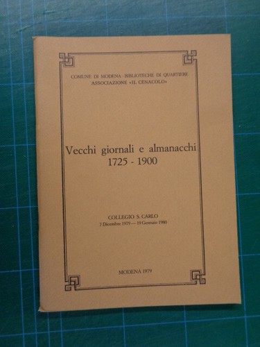 Vecchi giornali almanacchi - vecchi,