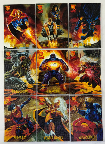 Marvel amalgam skybox - dc,